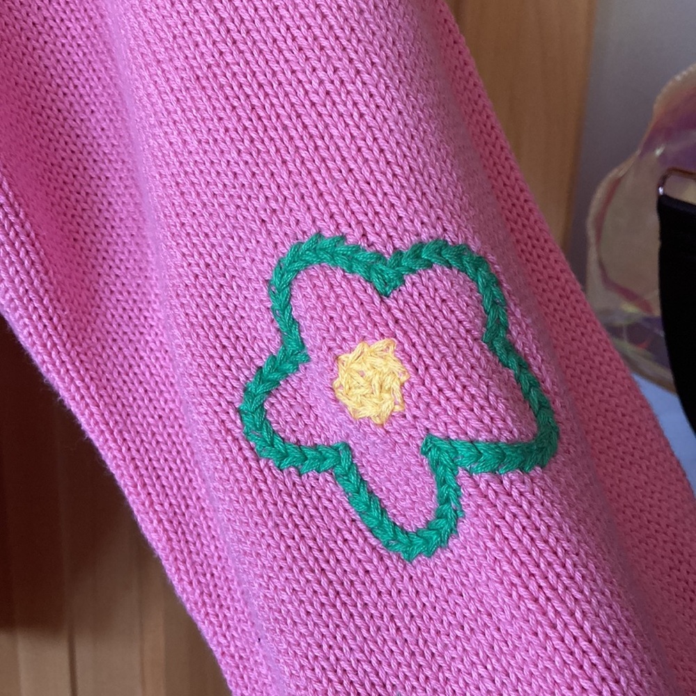 ASOS Pink Floral Sweater - Picture 2 of 6